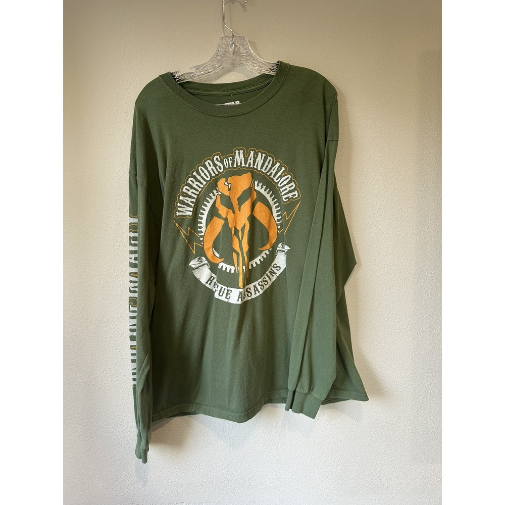 Star Wars Mandalorian Rogue Warrior Fifth Sun long sleeve 2-sided Print Arm XL